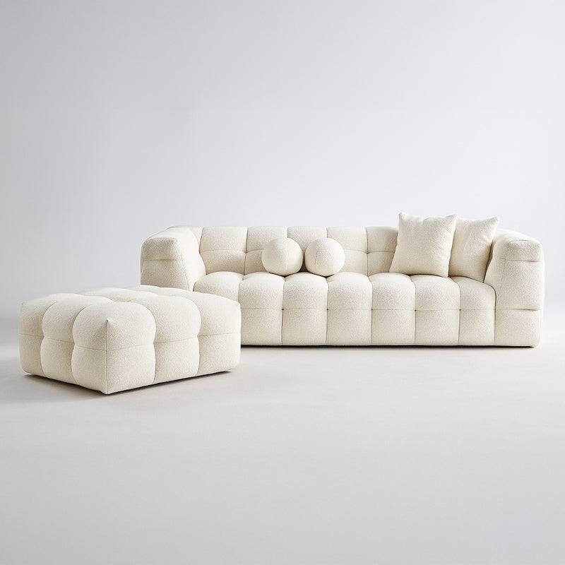 CANAPÉ LUNA + POUF