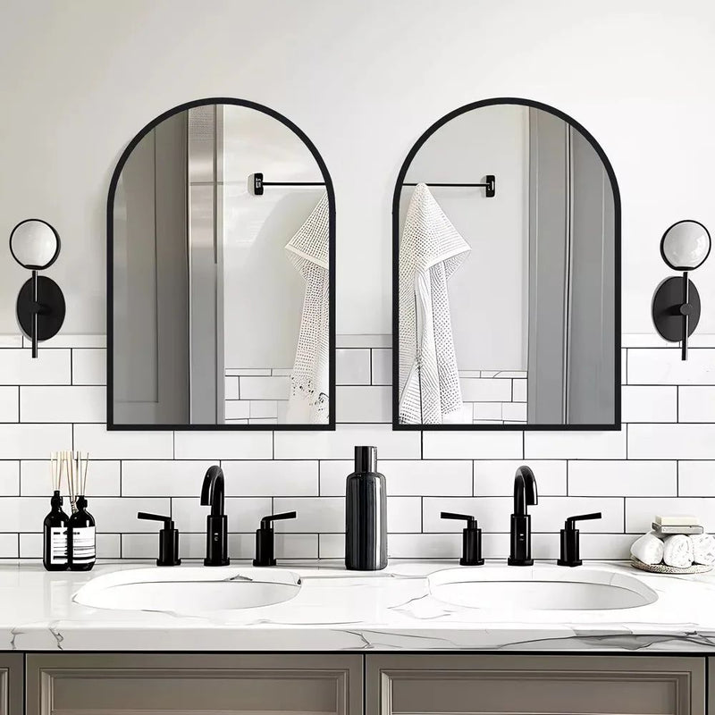 2 miroir salle de bain porte