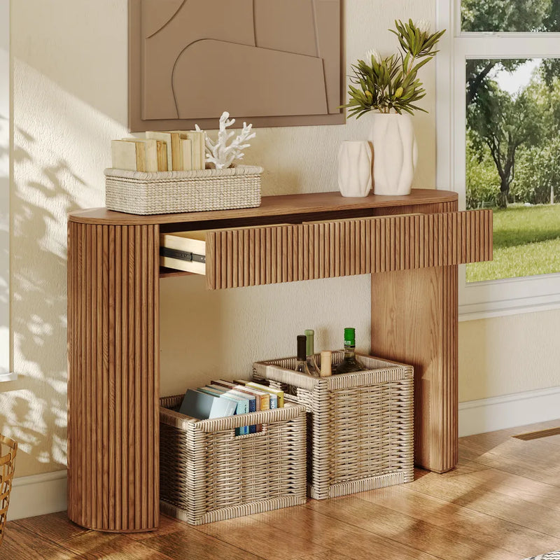 Console ovale Rolf