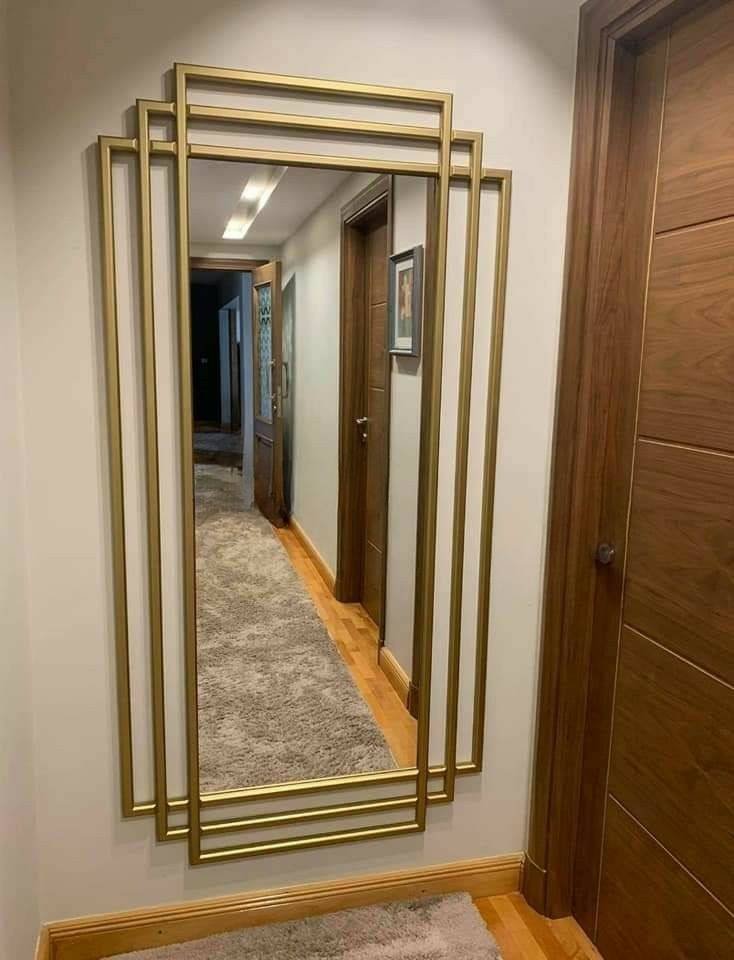 Grand miroir mural