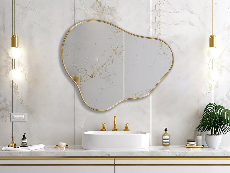 Miroir mural de style spa Serene