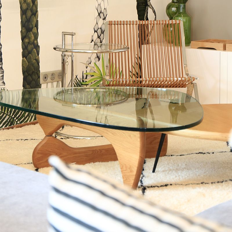 Table basse de style Noguchi