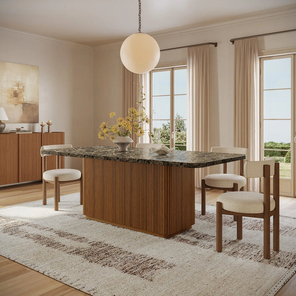 Table à manger Eliseo en marbre