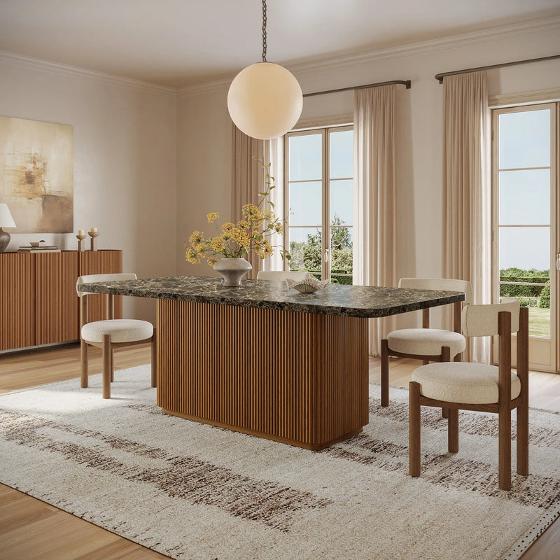 Table à manger Eliseo en marbre