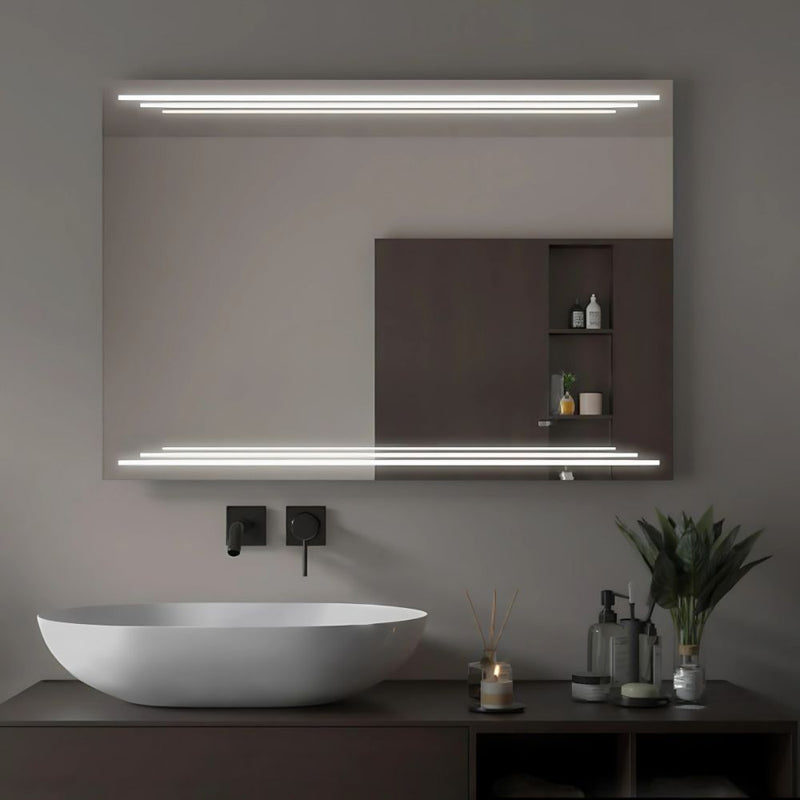 Miroir de salle de bain avec LED – Burma