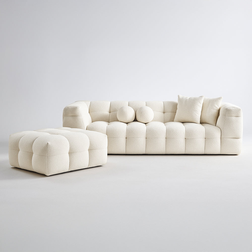 CANAPÉ LUNA + POUF