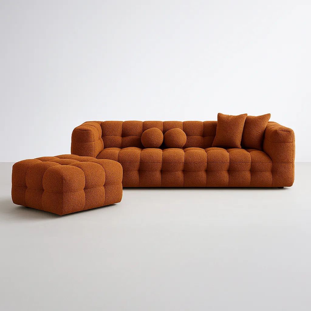 CANAPÉ LUNA + POUF