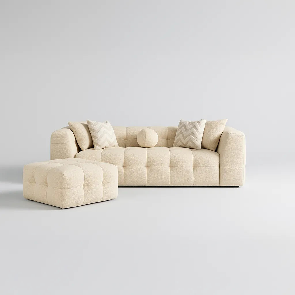 CANAPÉ LUNA + POUF