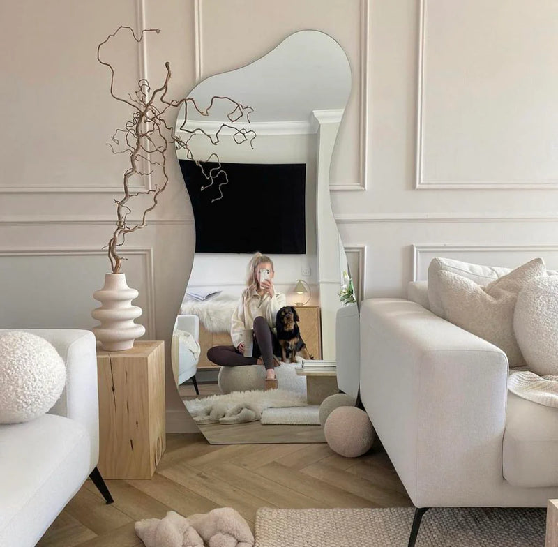 MIROIR MURAL DÉCORATIF