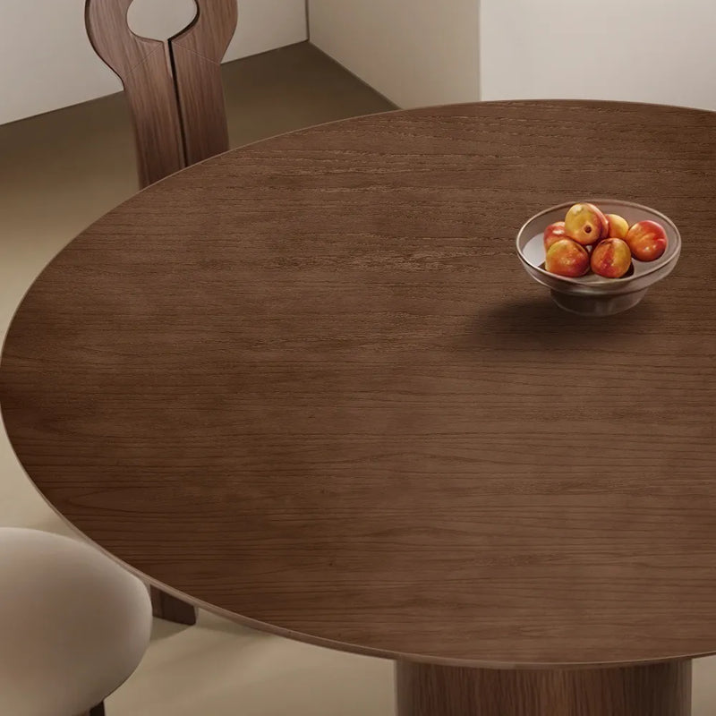 Table a manger ronde en bois magnus