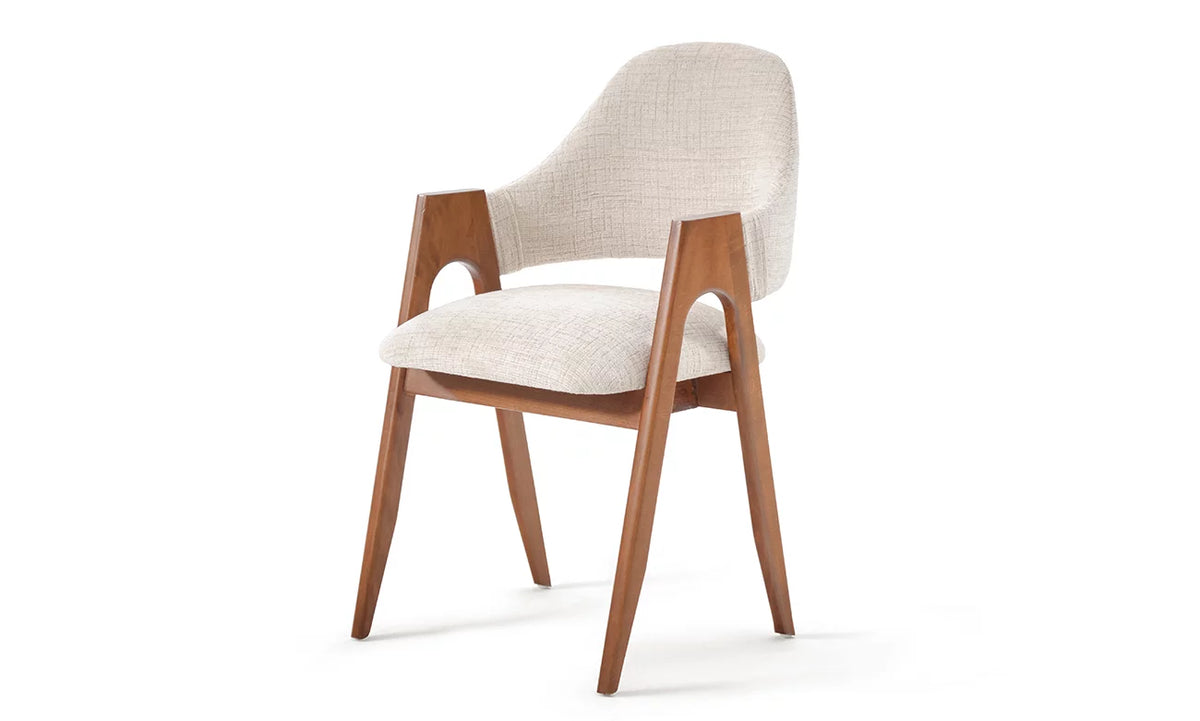 Table Élégance Bois  ktab  140\140 cm et 8 Chaises model (Alpha)