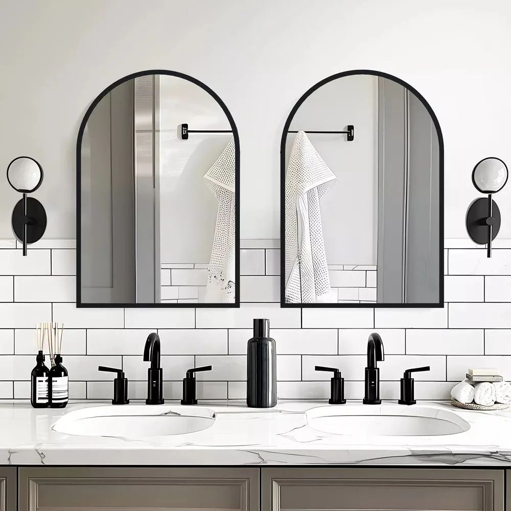 2 miroir salle de bain  porte