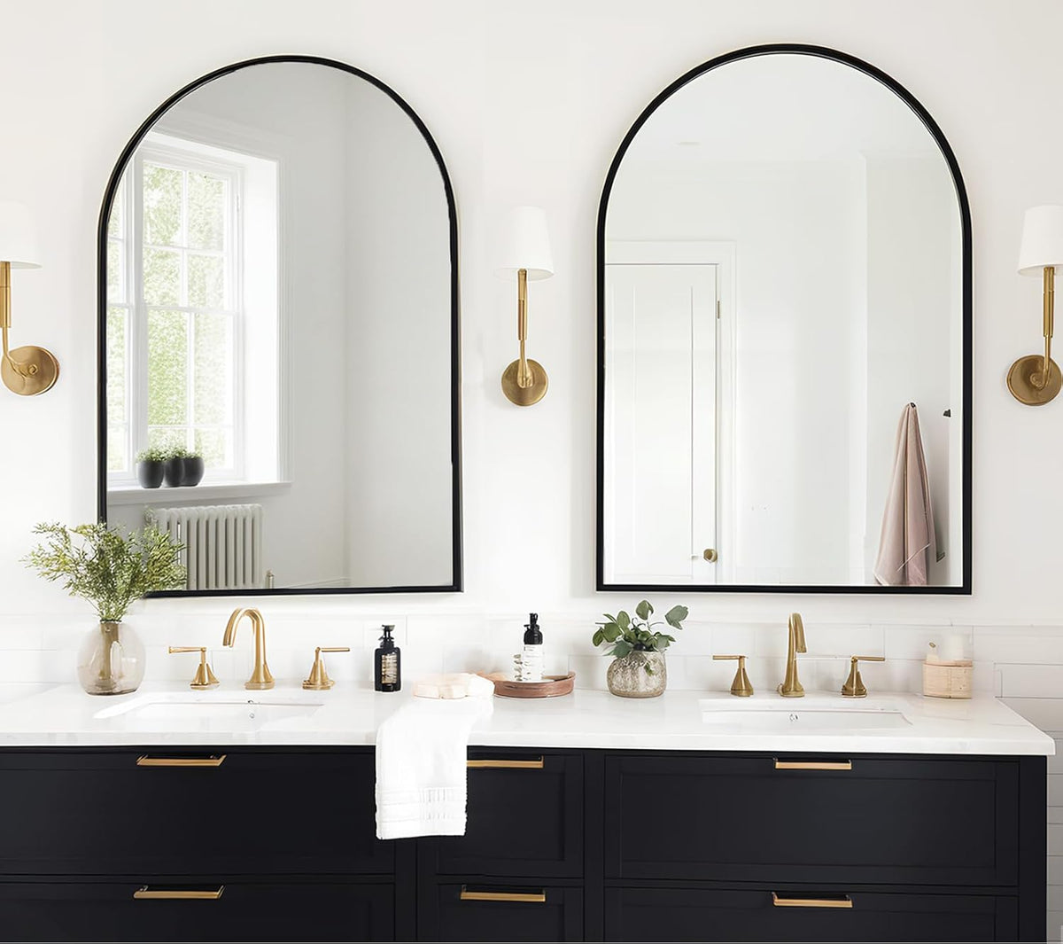 2 miroir salle de bain  porte