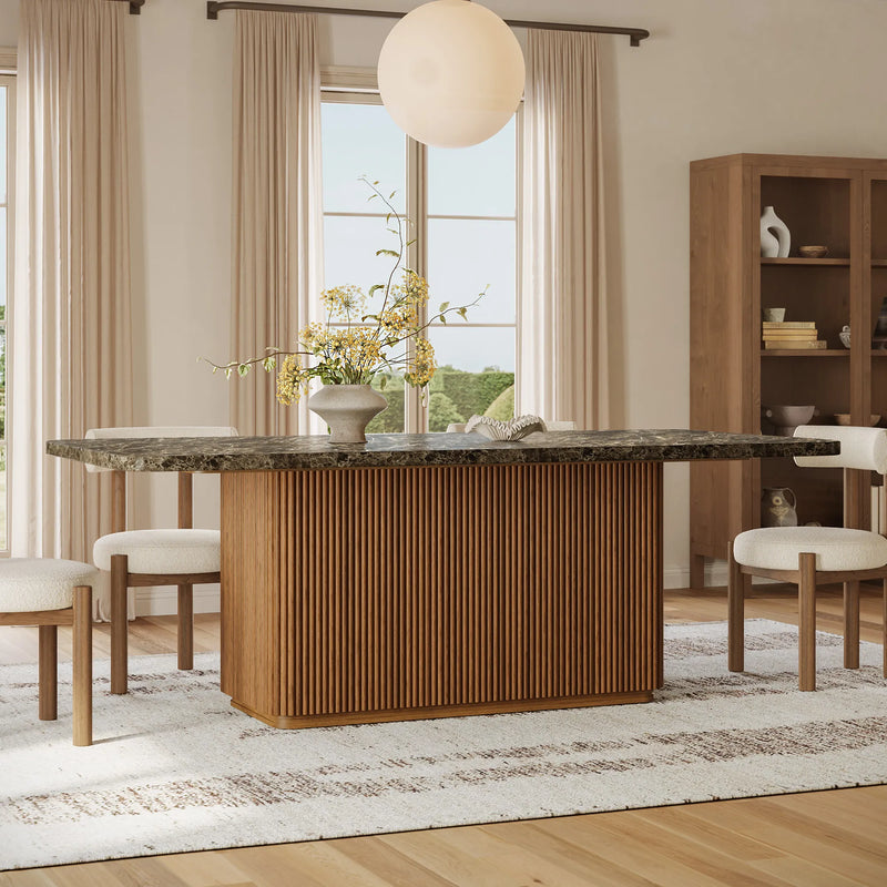 Table à manger Eliseo en marbre