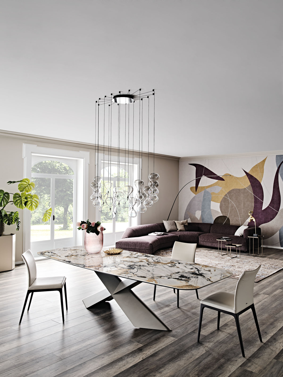 Table en porcelaine TYRON