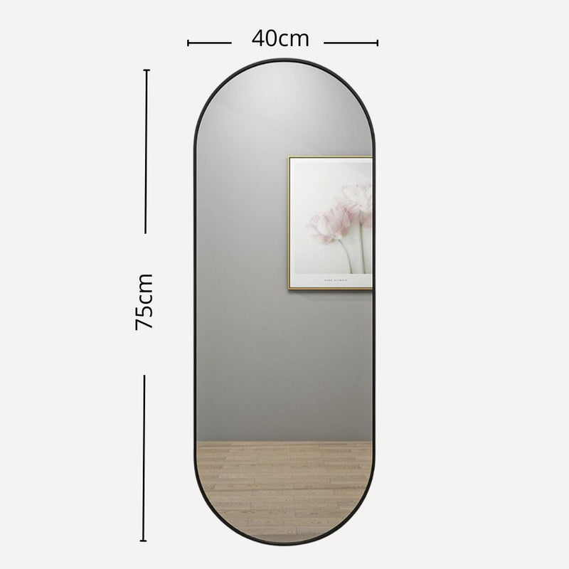 2 Miroir salle de bain ovale