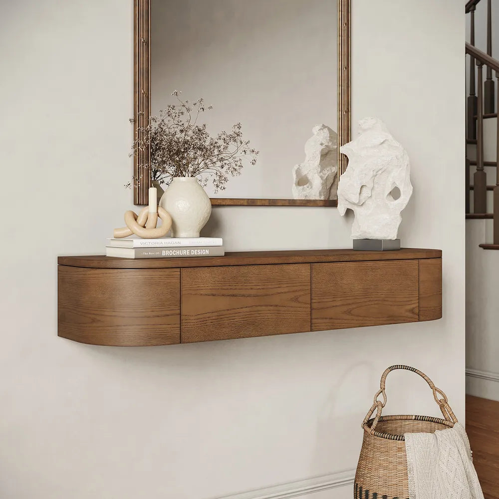 Table console flottante