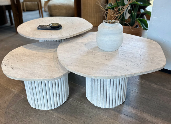 Table basse trio 𝐁𝐘𝐀