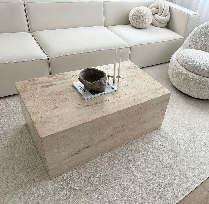 Table basse en marbre noir | Grado Sugar