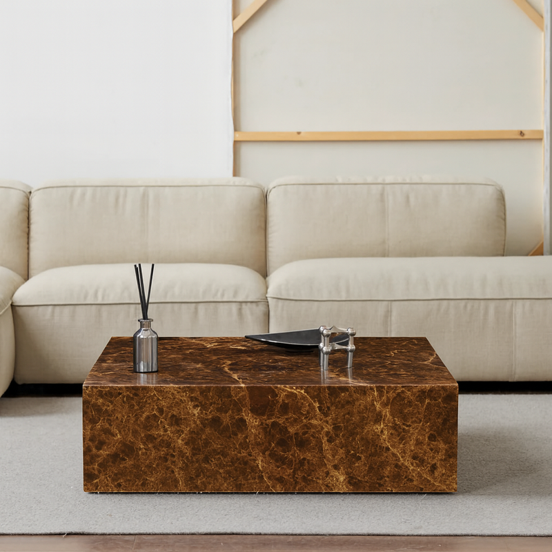 Table basse en marbre noir | Grado Sugar