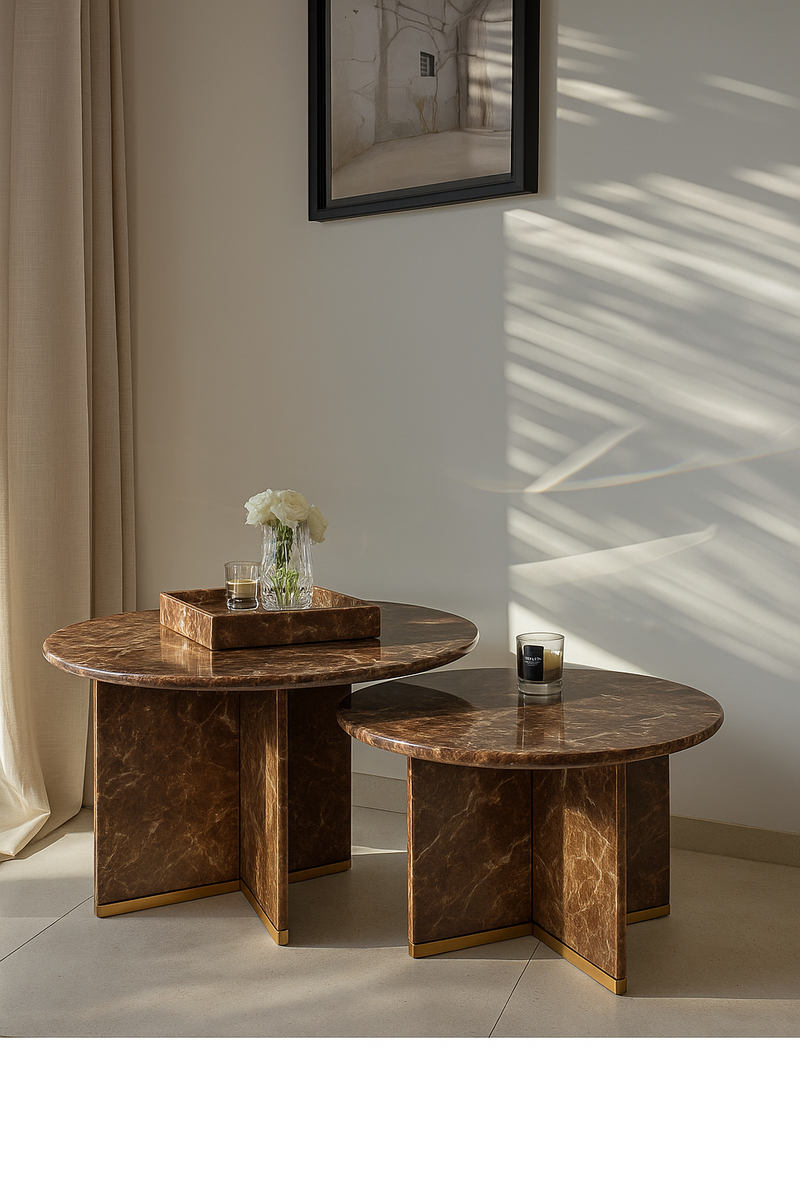 Table Gigognes Signature x 100% Marbre