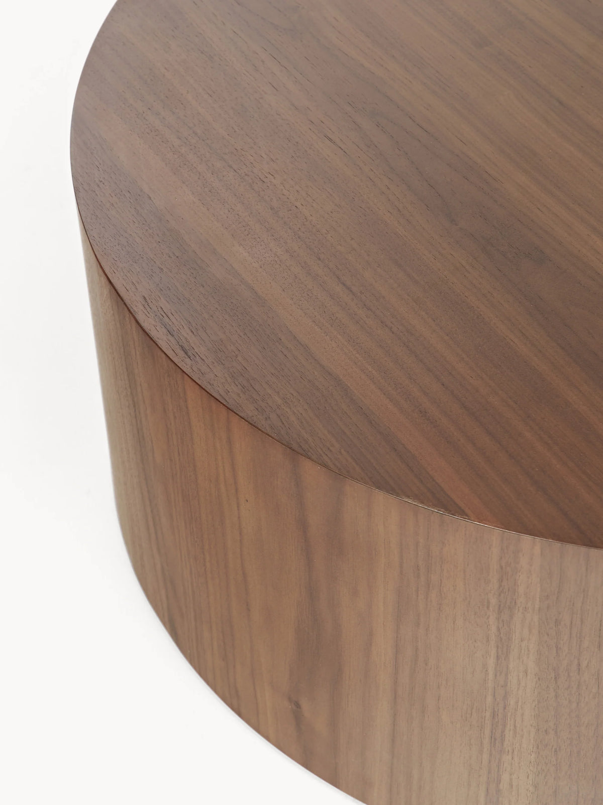 Table Basse Ronde en Bois Dan