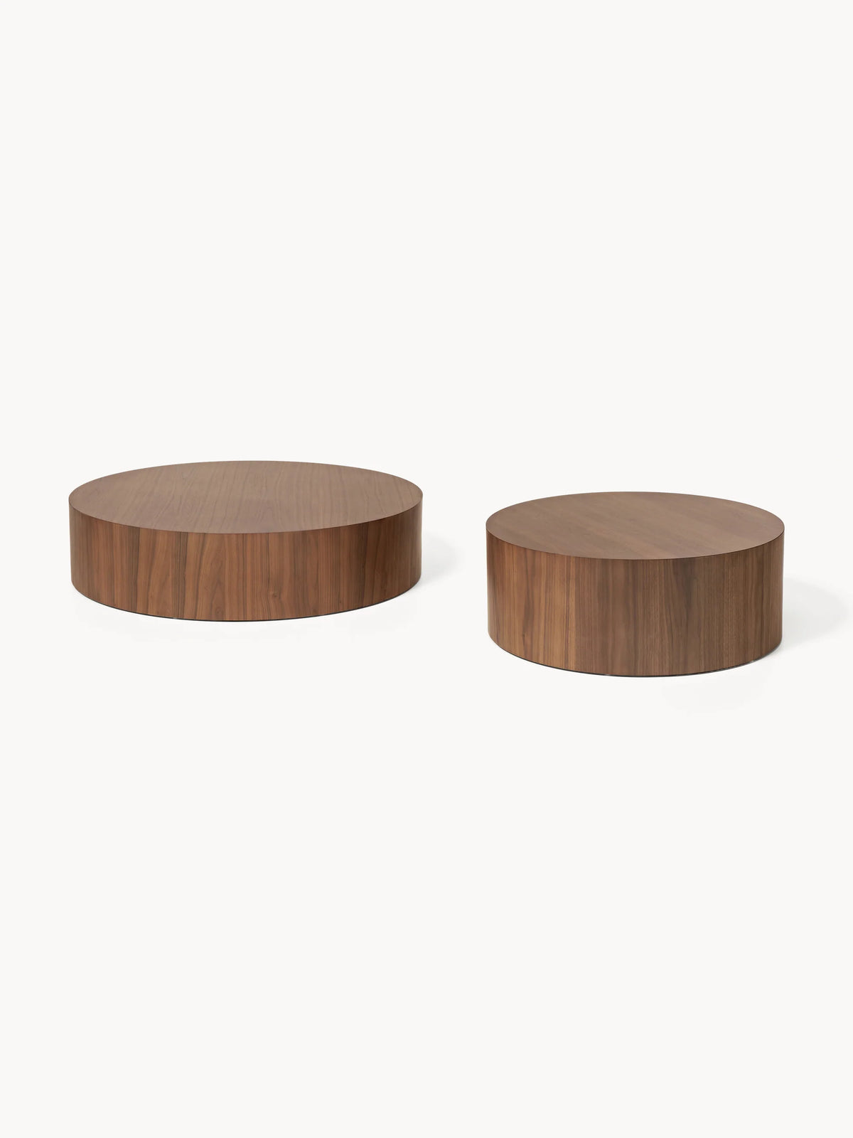 Table Basse Ronde en Bois Dan