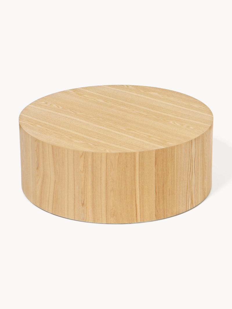 Table Basse Ronde en Bois Dan