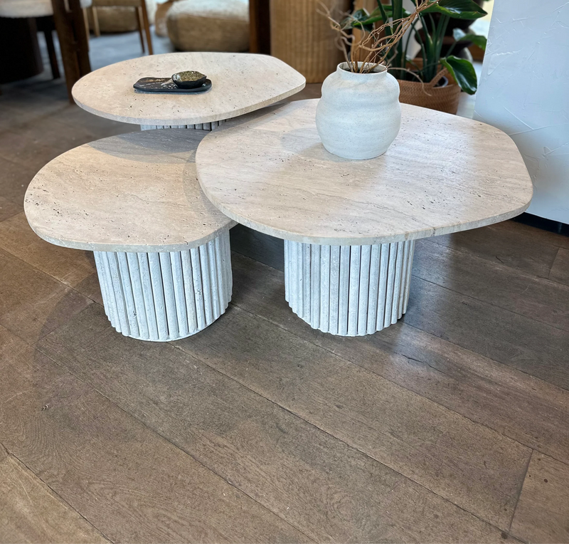 Table basse trio 𝐁𝐘𝐀