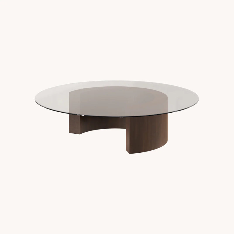 Table basse en verre Guna