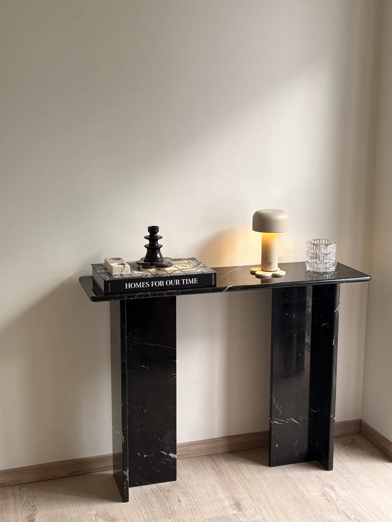 Console signature x 100% Marbre