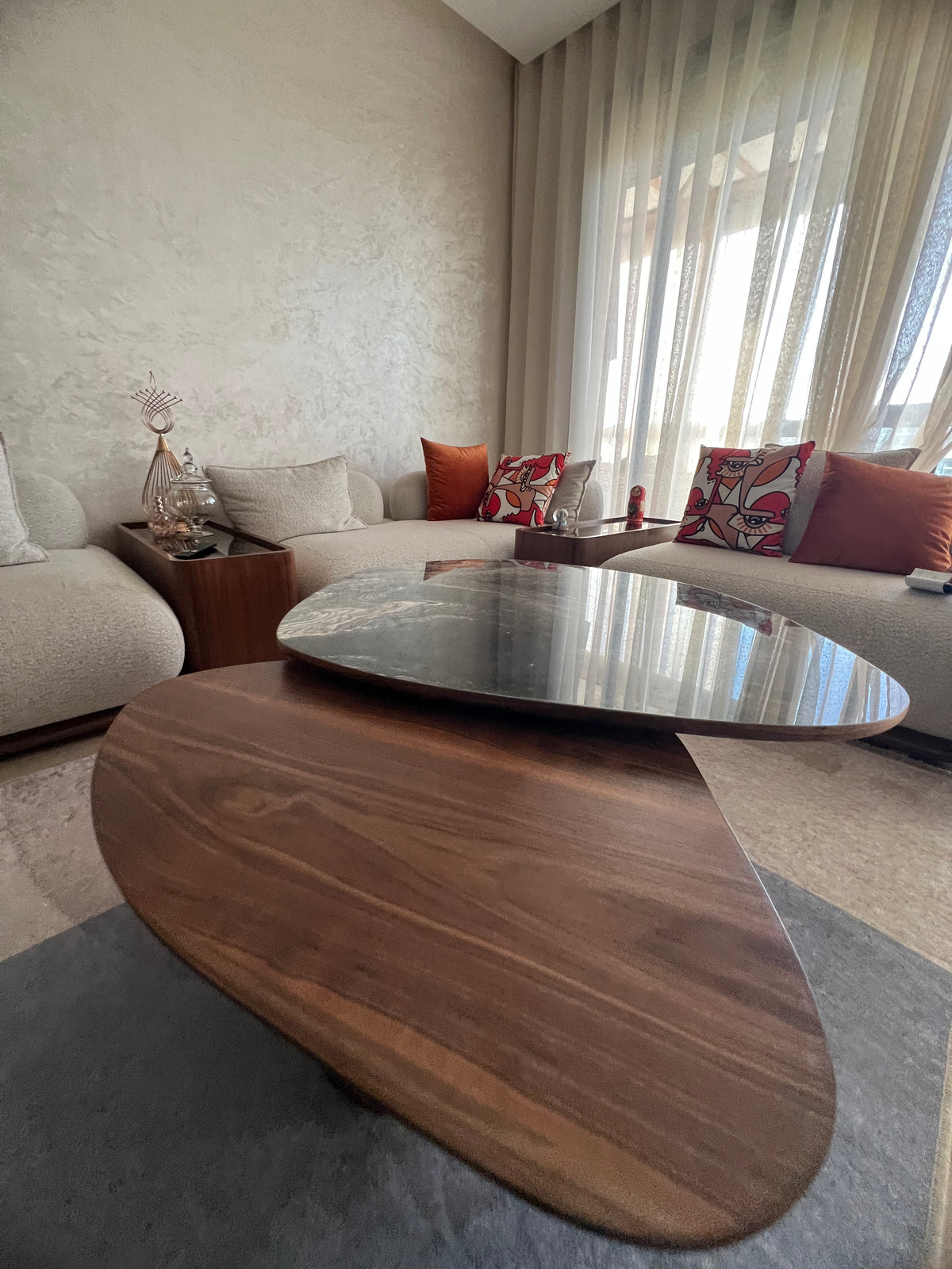 DUO TABLE BASSE , GLORY