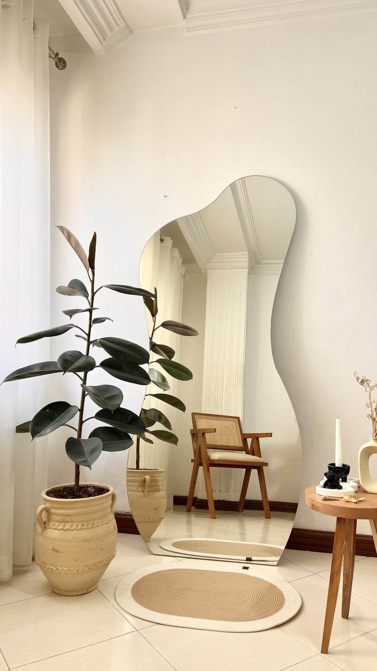 MIROIR MURAL DÉCORATIF