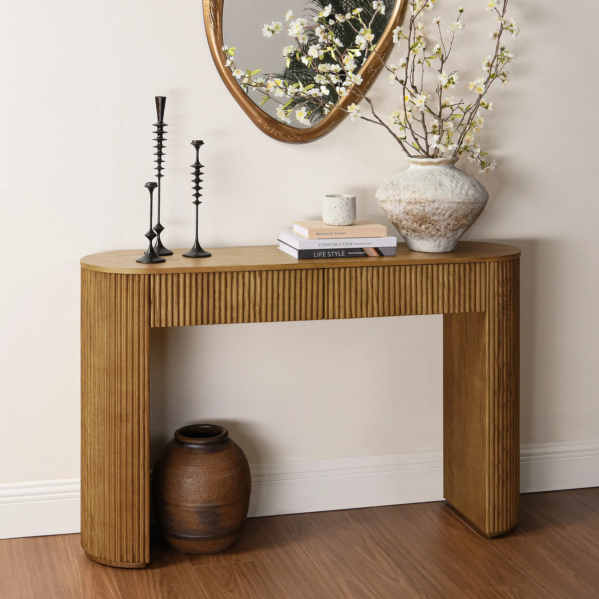 Console ovale Rolf