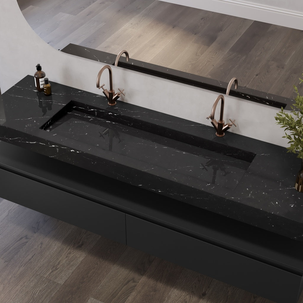 Sagitta Plus Slim - Vasque murale en Marbre