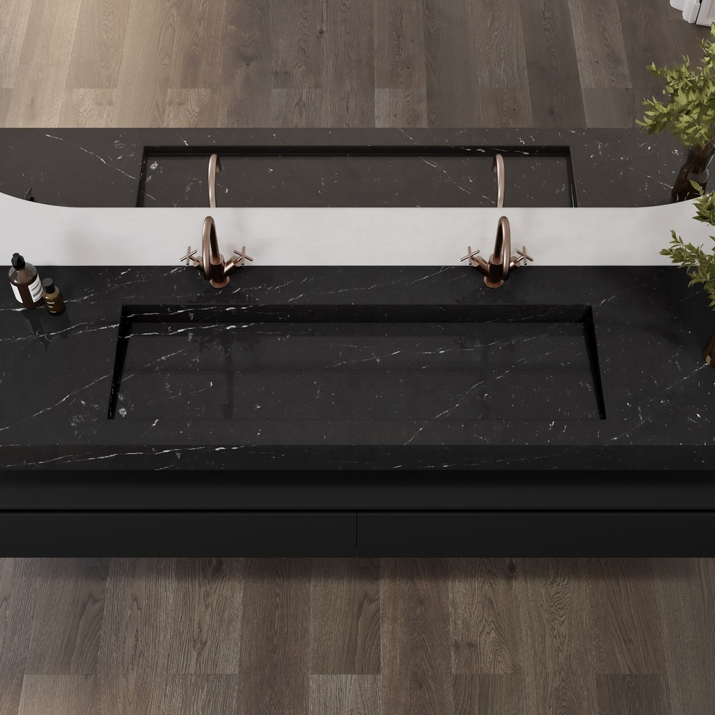 Sagitta Plus Slim - Vasque murale en Marbre