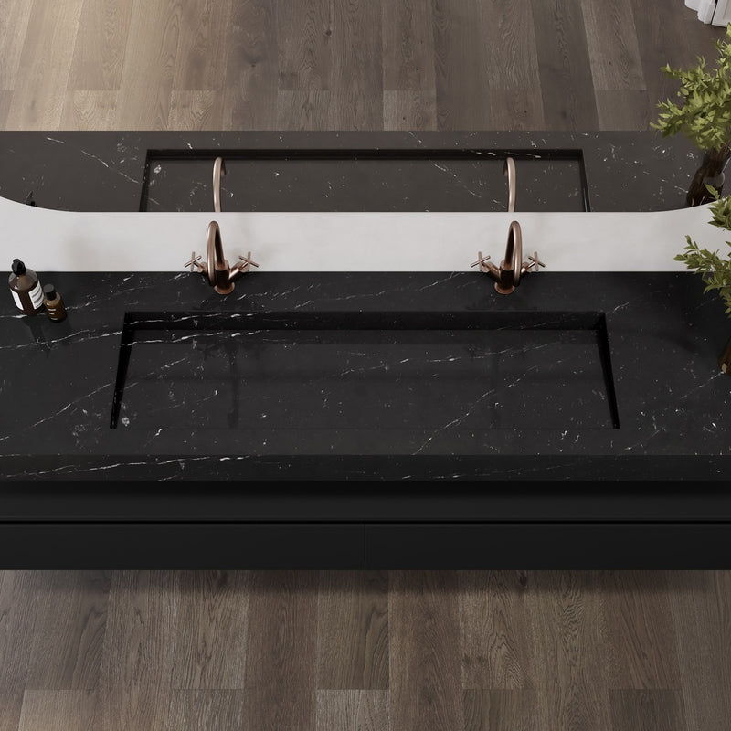 Sagitta Plus Slim - Vasque murale en Marbre