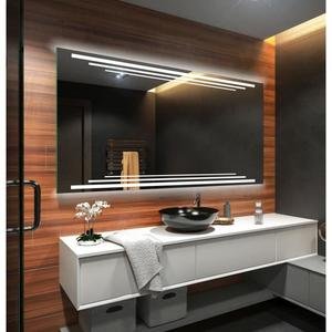 Miroir de salle de bain avec LED – Burma