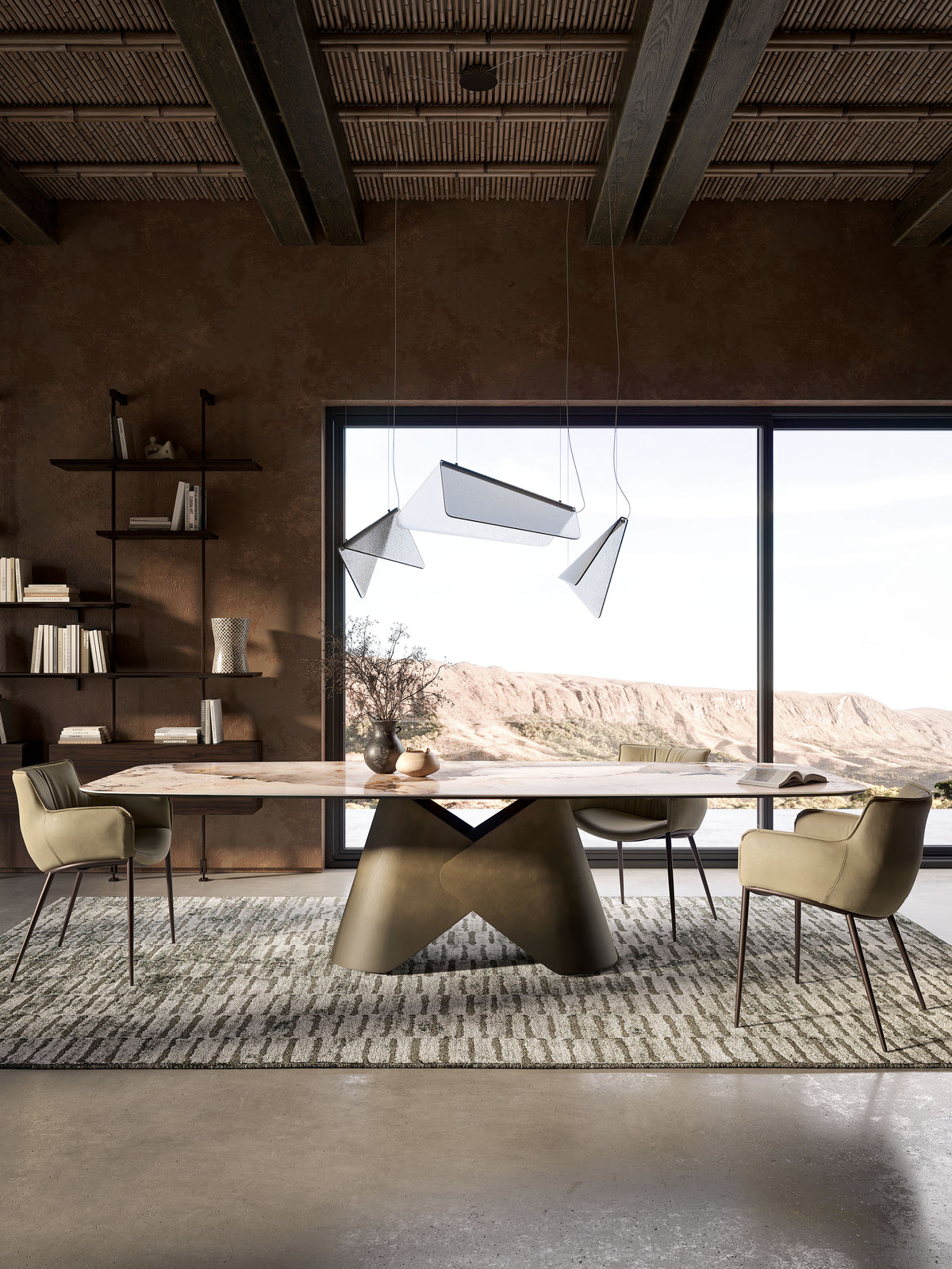 Table en porcelaine SCOTT