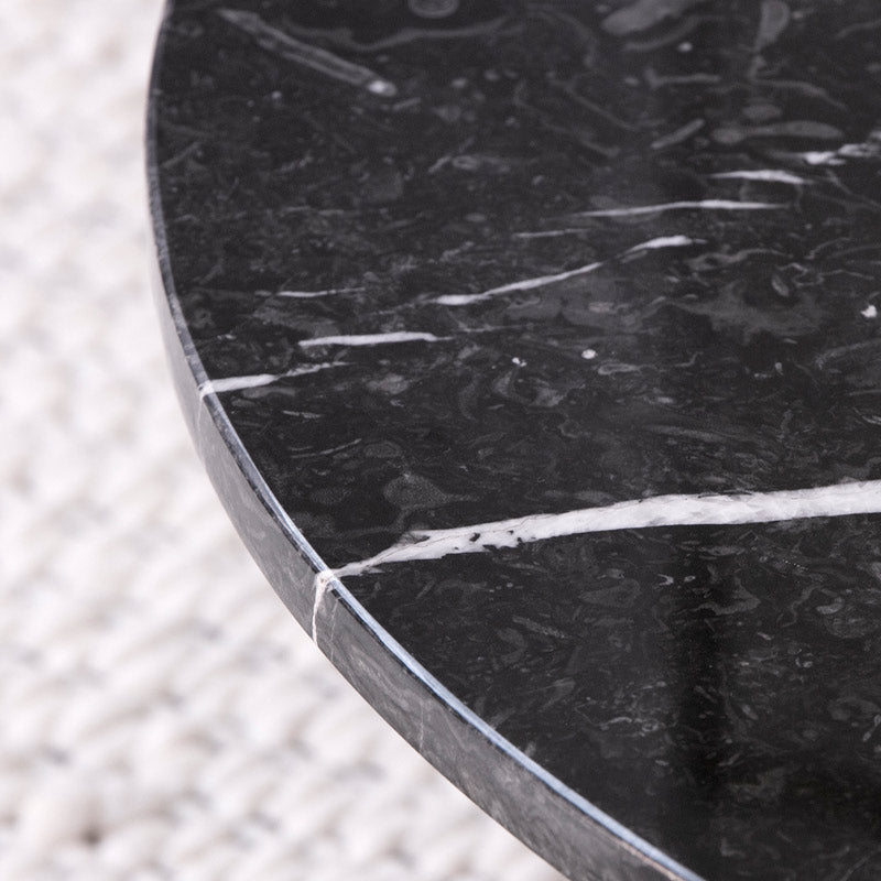 Table basse en bois et marbre