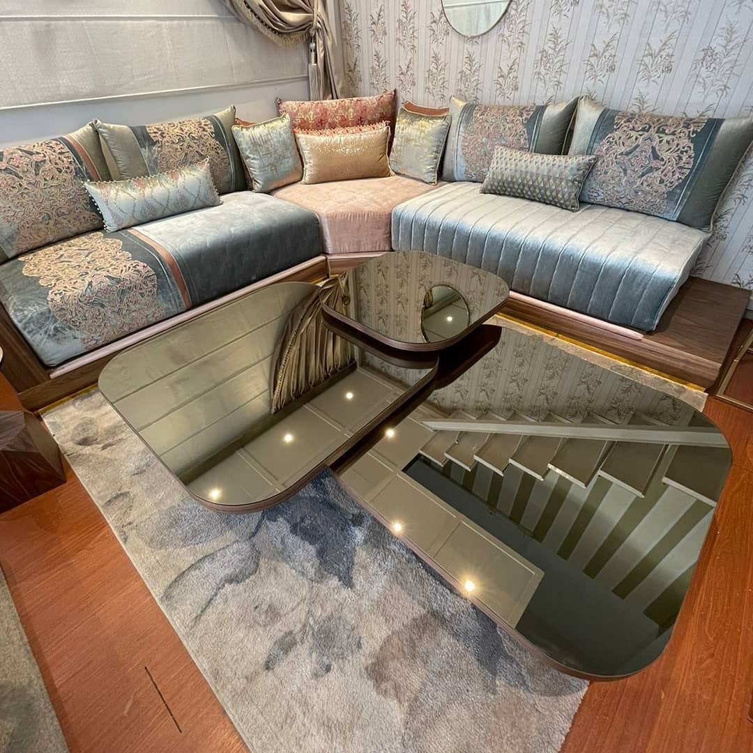 Trio de tables basses