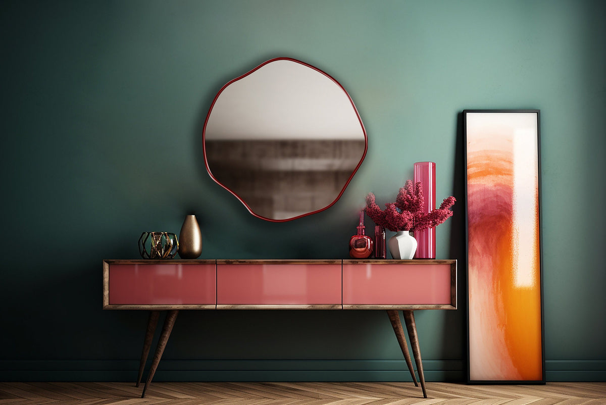 Miroir circulaire asymétrique