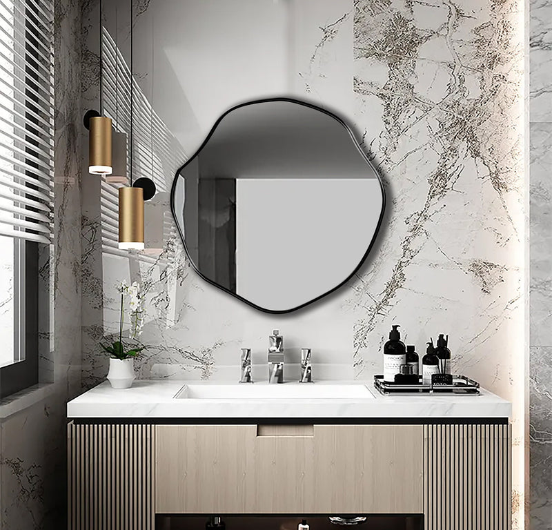 Miroir circulaire asymétrique