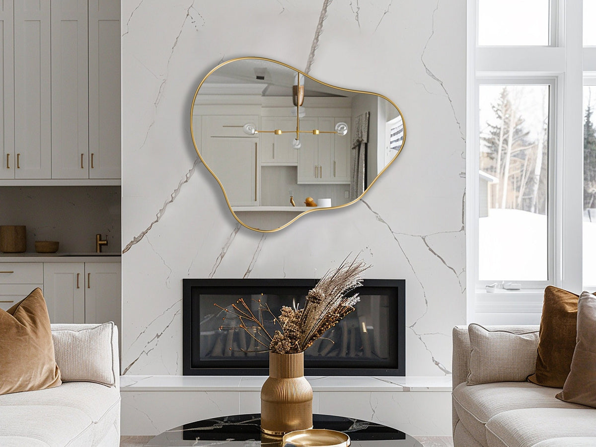 Miroir mural de style spa Serene