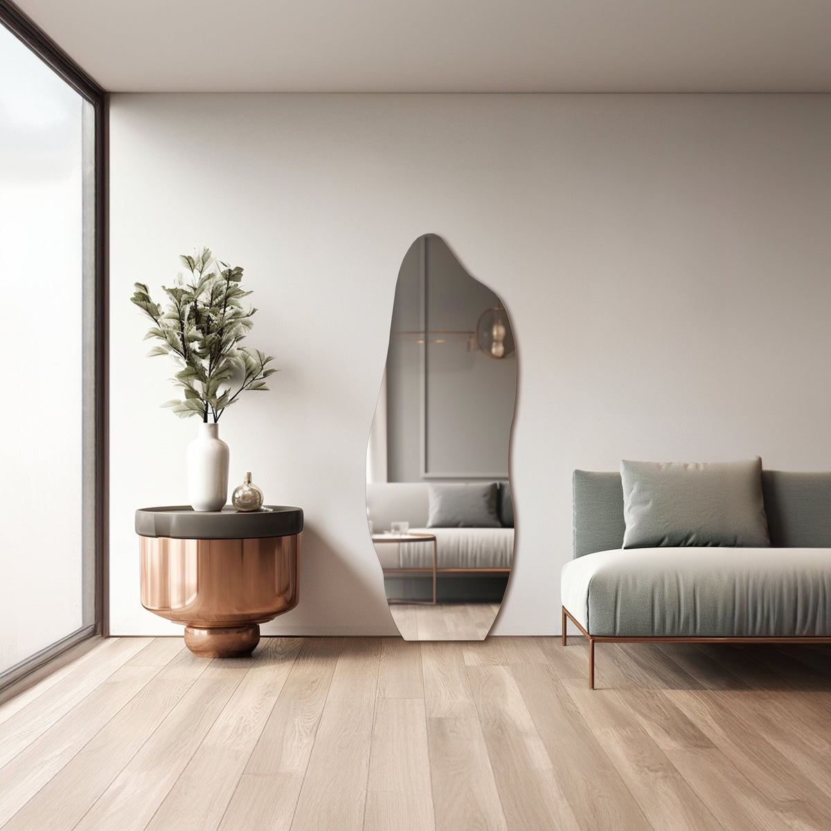 miroir pour décoration d'intérieur sans led