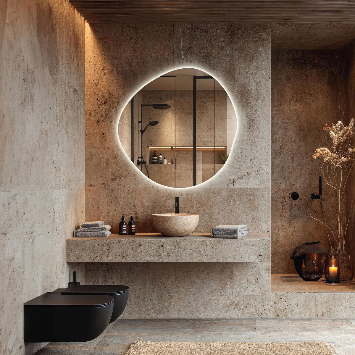 Miroir LED pour salle de bain Elara