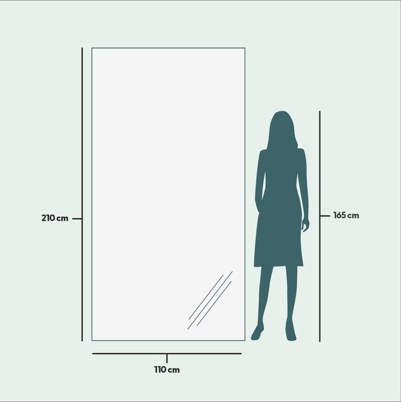 Miroir pleine longueur de luxe