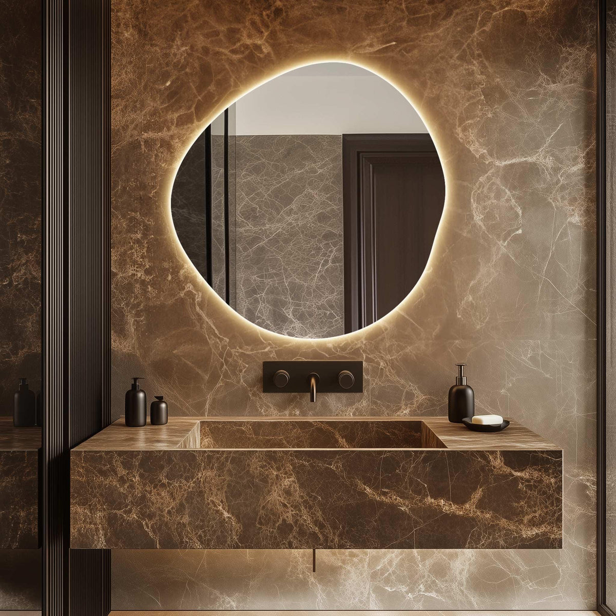 Miroir LED pour salle de bain Elara