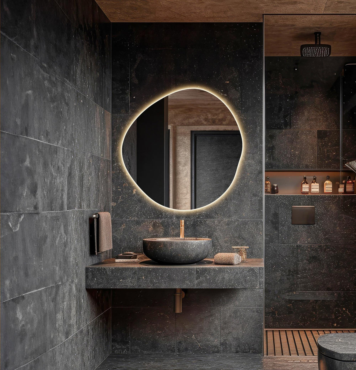 Miroir LED pour salle de bain Elara