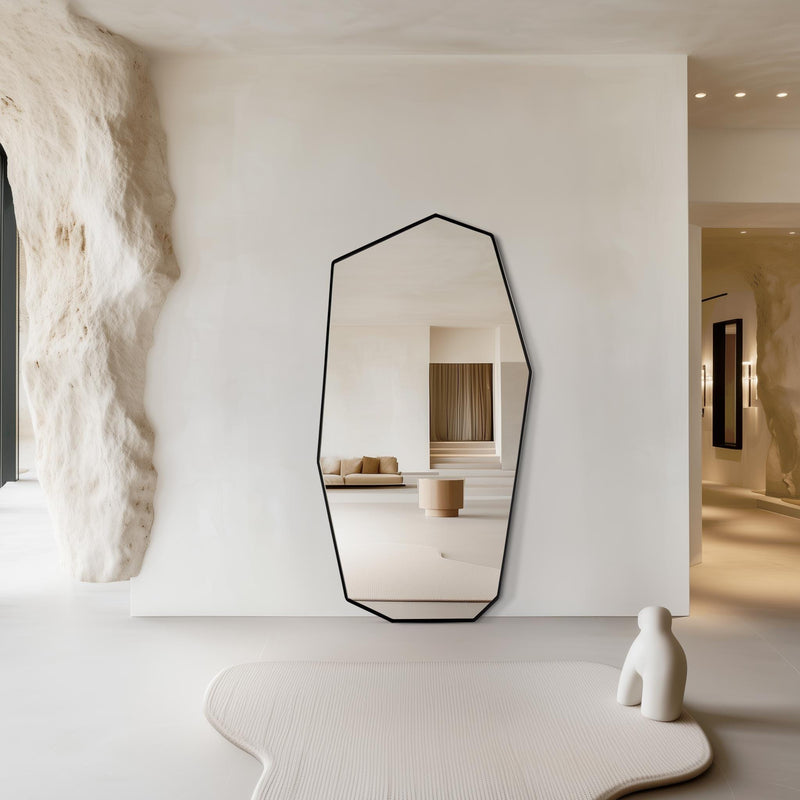 Miroir moderne Aurora sur toute la longueur